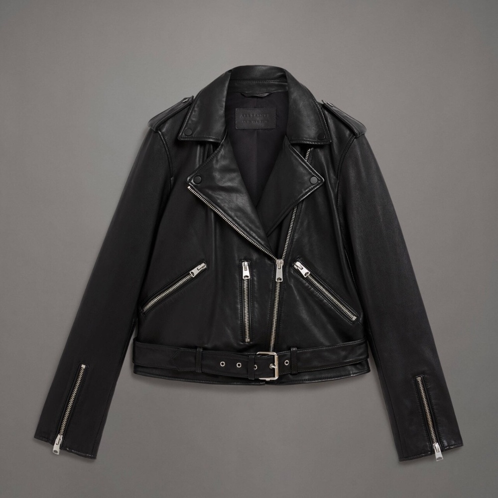 ALL SAINTS BALFERN LEATHER BIKER JACKET